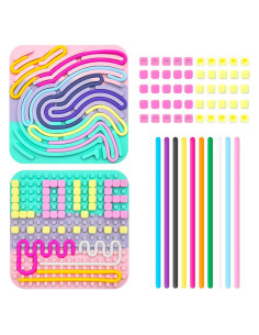 Tablero de Actividad Sensorial ZSFLZS - Juguete Antiestrés Colorido