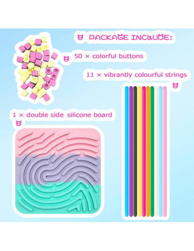 Tablero de Actividad Sensorial ZSFLZS - Juguete Antiestrés Colorido