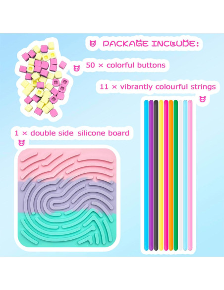 Tablero de Actividad Sensorial ZSFLZS - Juguete Antiestrés Colorido