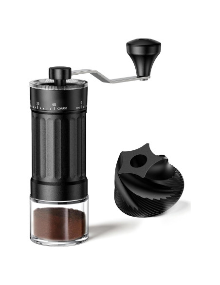 Molinillo de Café Manual CEVING MCG-01-N2, 40 Ajustes, 30g