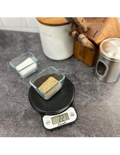 Balanza de Cocina Digital Escali Telero T136 6000g Negra 2