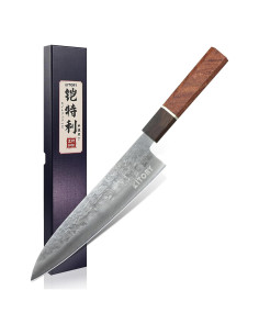 Cuchillo de Chef Kitory 20.32 cm Acero Inoxidable 9CR18MOV