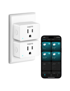 Enchufe Inteligente Lepro P1 15A Wi-Fi Control por APP