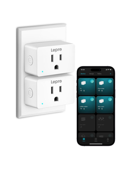 Enchufe Inteligente Lepro P1 15A Wi-Fi Control por APP