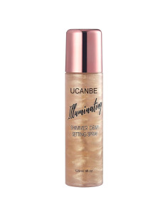 Spray Fijador Brillante UCANBE 118 ml - Acabado Radiante