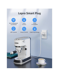 Enchufe Inteligente Lepro P1 15A Wi-Fi Control por APP 2