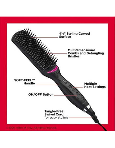 Cepillo Alisador Calentado Revlon One-Step 221C 1 Cuenta