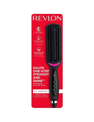 Cepillo Alisador Calentado Revlon One-Step 221C 1 Cuenta