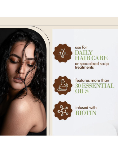 Aceite de Romero Orgánico LUXMIEL 60ml - Crecimiento Cabello y Cejas