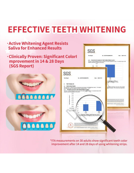 Tiras Blanqueadoras para Dientes Sensibles BOTARE - 7 Tiras