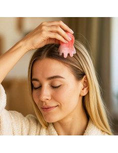Paquete de 2 Masajeadores de Cabeza Bruislard Rosa 2