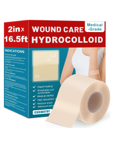 Rollo de Hidrocoloide WUYUAN 5cm x 5m Vendajes Impermeables