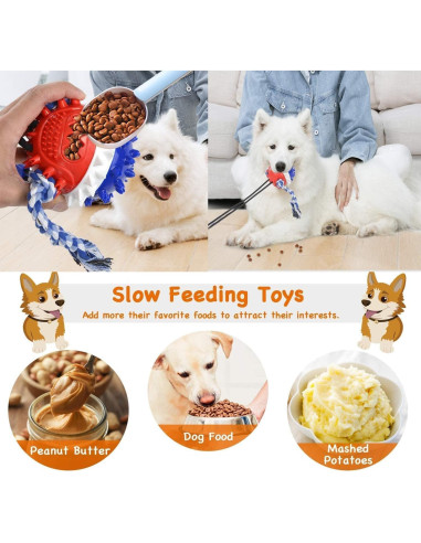 Juguete Interactivo para Perros con Ventosa Bobosogo 11.4cm