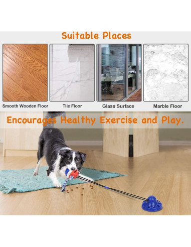 Juguete Interactivo para Perros con Ventosa Bobosogo 11.4cm