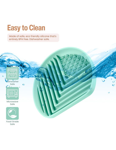 Cuenco de Alimentación Lenta para Perros Nothomme 18cm Verde