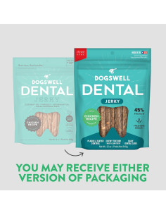 Premios Dental Jerky de Pollo Dogswell 340g - Cuidado Dental 2