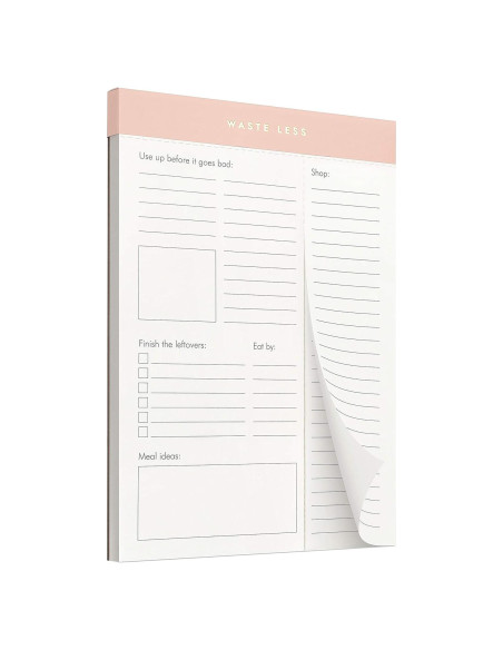 Bloc Magnético de Planificación de Comidas Kunitsa 52 Páginas