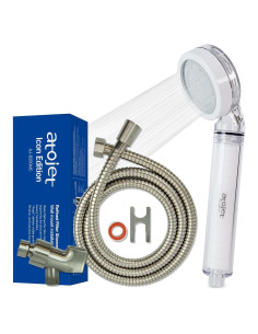 Cabezal de Ducha ATOJET AJ8200 con Filtro de Carbono 1 mes