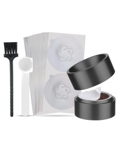 Kit de Recarga de Cápsulas Reutilizables HAILASRE Vertuo 100 Sellos