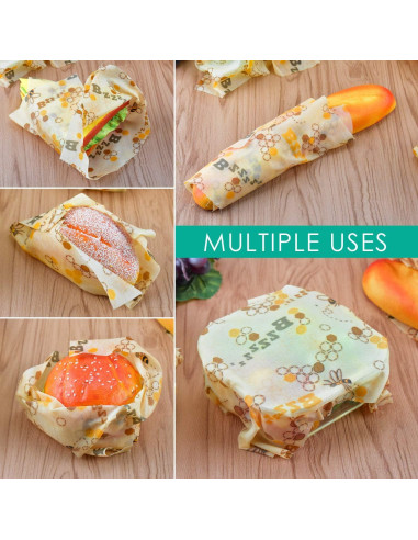 Envoltura de Cera de Abeja 33x100 cm Ecológica SOFTMED