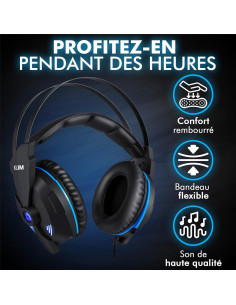 Auriculares Gaming KLIM Impact USB 7.1 - Cancelación de Ruido 2