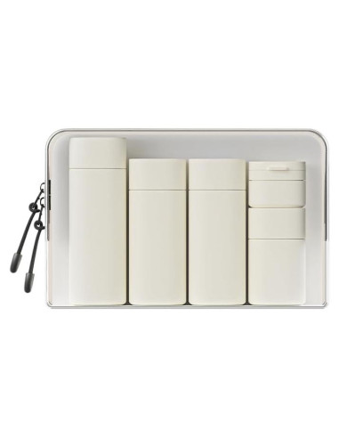 Botellas de Viaje Reutilizables TSA 5pcs - OPO1, A Prueba de Fugas