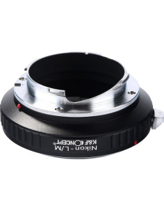 Adaptador de Montura K&F Concept Nikon F a Leica M - Alta Precisión 2