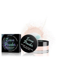 Polvo Suelto Fijador Cool Story Beige Miel 6g Acabado Mate