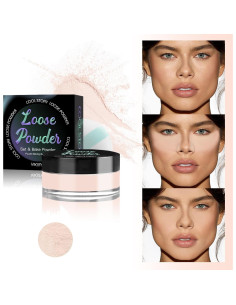 Polvo Suelto Fijador Cool Story Beige Miel 6g Acabado Mate 2