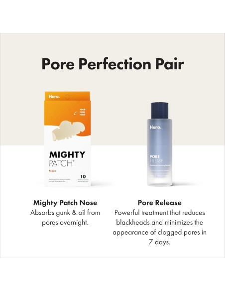 Parches para Nariz Hero Cosmetics - Liberación de Poros 7 Días