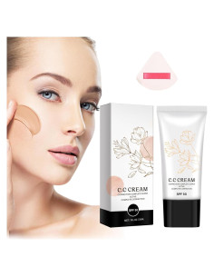 Crema CC Coreana Hidratante SPF 50 para Piel Madura 59g