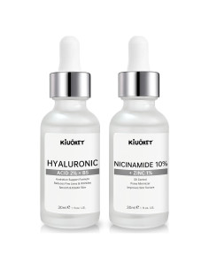 Conjunto de Sueros Hidratantes Kiuoret - Niacinamida y Ácido Hialurónico 59.15 ml