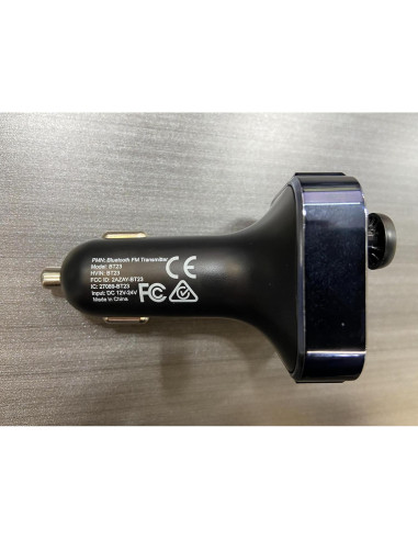 Adaptador FM LENCENT BT23 Cargador USB Rápido 20W Bluetooth 5.0