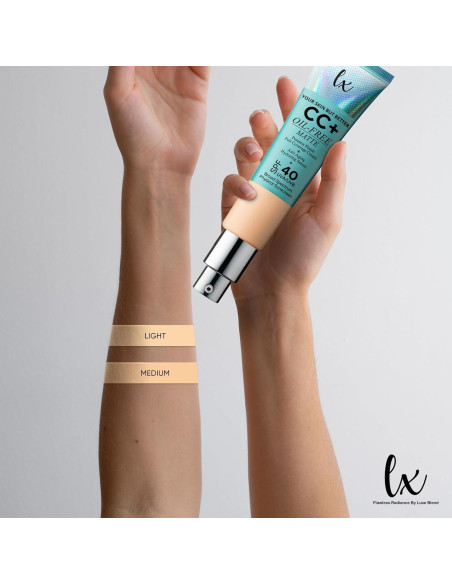 Base de Maquillaje Anti Envejecimiento LX 40 SPF Mate Libre de Aceite