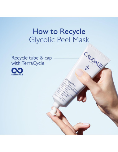 Mascarilla Exfoliante AHA Caudalie Vinoperfect 75 mL