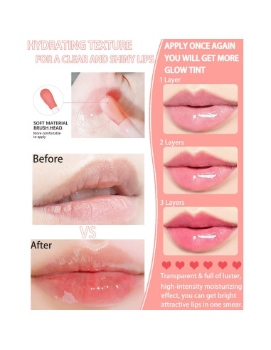 Aceite de Labios Voluminizador LYSdefeu - Madera de Rosa