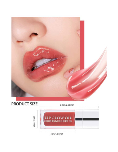 Aceite de Labios Voluminizador LYSdefeu - Madera de Rosa