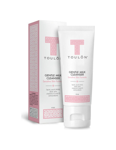 Limpiador Facial Suave de Leche Toulon 156g - Piel Seca y Sensible