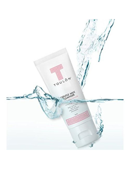 Limpiador Facial Suave de Leche Toulon 156g - Piel Seca y Sensible