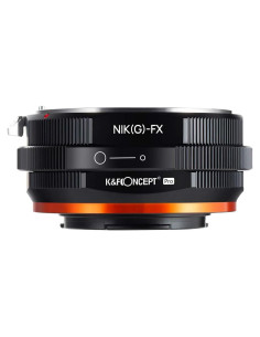 Adaptador de Montura de Lente K&F Concept Nikon a Fujifilm X