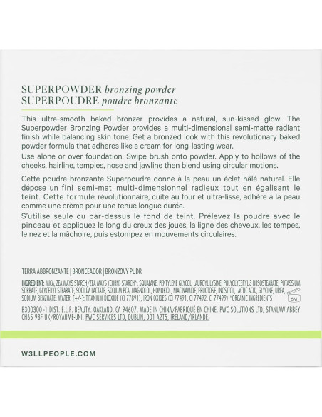 Polvo Bronceador Horneado Well People 9g - Acabado Semi-mate