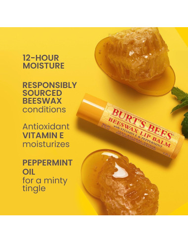 Tratamiento Intensivo para Labios Burt's Bees Noche 7 g - Hidratante