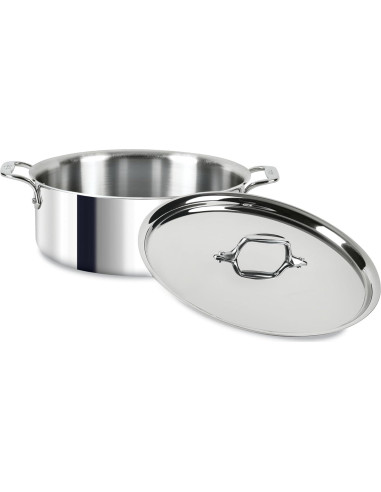 Olla de Acero Inoxidable All-Clad D3 6 Cuartos Apta Inducción