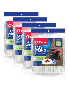 Repuesto de Mopa Microfibra O-Cedar EasyWring - 4 Piezas