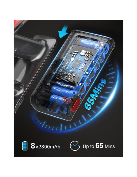 Aspiradora Inalámbrica MOHOMO Nova V5 580W 65min 1.8L