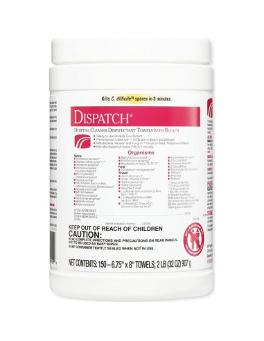 Toallitas Desinfectantes Clorox Healthcare 8 Caja 20.25x10.25 cm