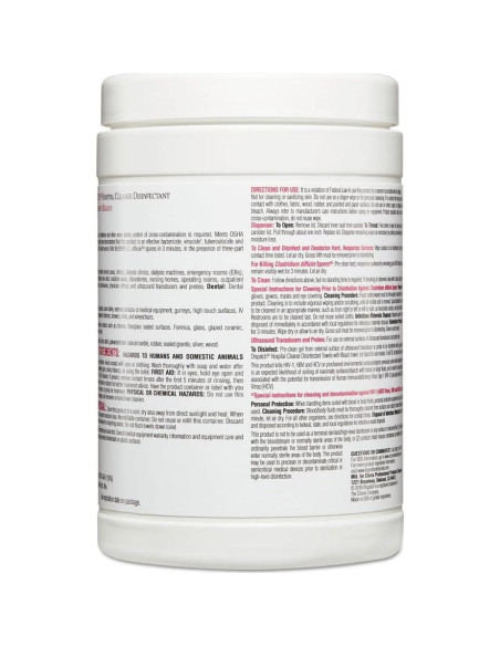 Toallitas Desinfectantes Clorox Healthcare 8 Caja 20.25x10.25 cm