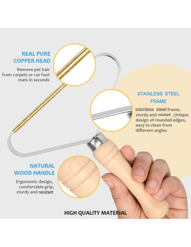 Removedor de Pelo de Mascotas VeniCare VCLR - Limpieza Profunda