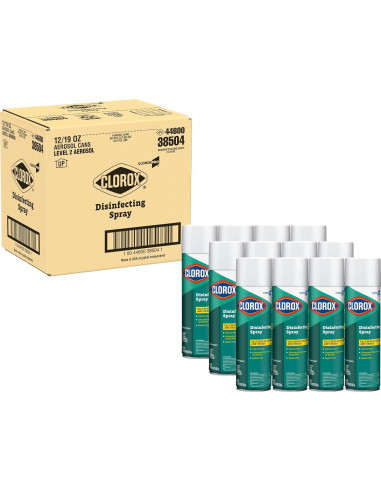Spray Desinfectante CloroxPro 19 Oz Aroma Fresco Paquete 12