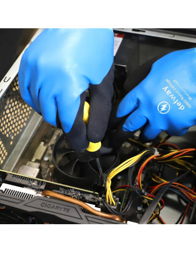 Guantes de Trabajo Aislantes 1000V Defway Impermeables